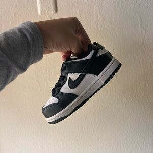 Black and White Nike Sneakers